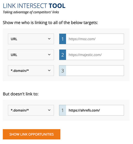 link-intersect-tool-ahrefs