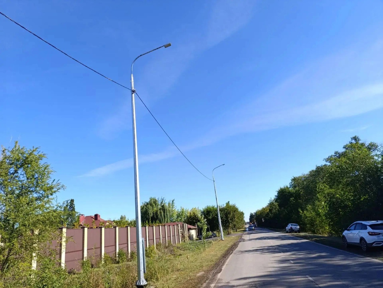 Фонарные опоры для освещения улиц и территорий в Балтае Саратовской области