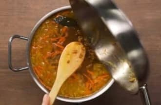 Приготовление «Ленинградского» рассольника по ГОСТу: шаг 9