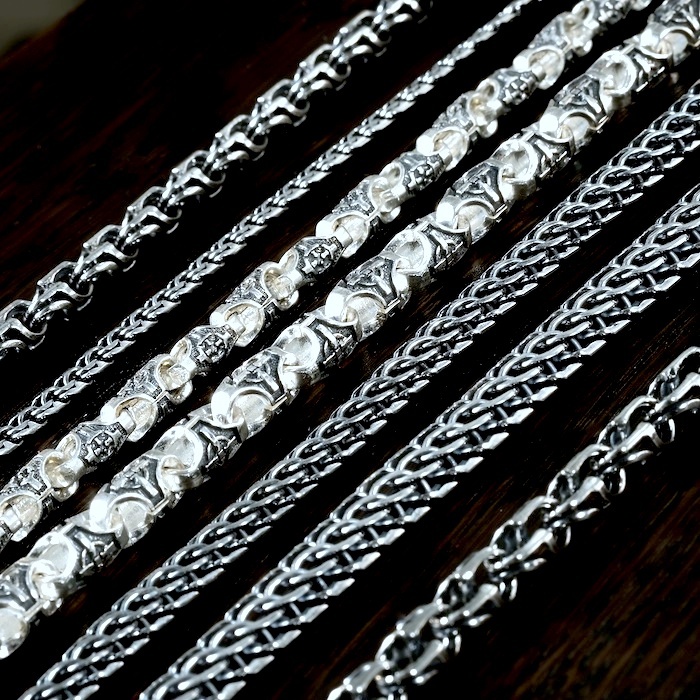 Цепочки плетение виды серебро