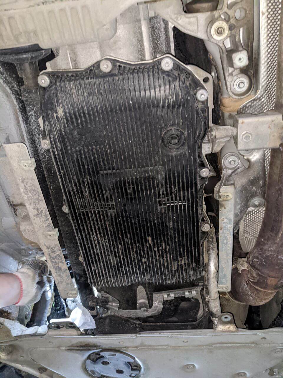 BMW 7 G11 аппаратная замена масла в АКПП