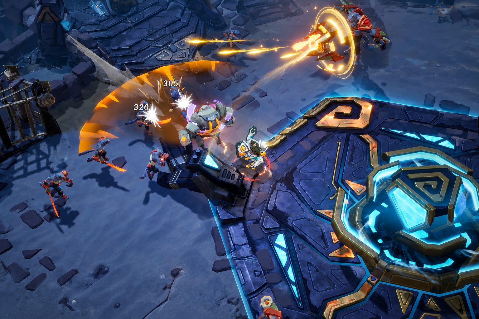 Персонаж Torchlight: Infinite в бою