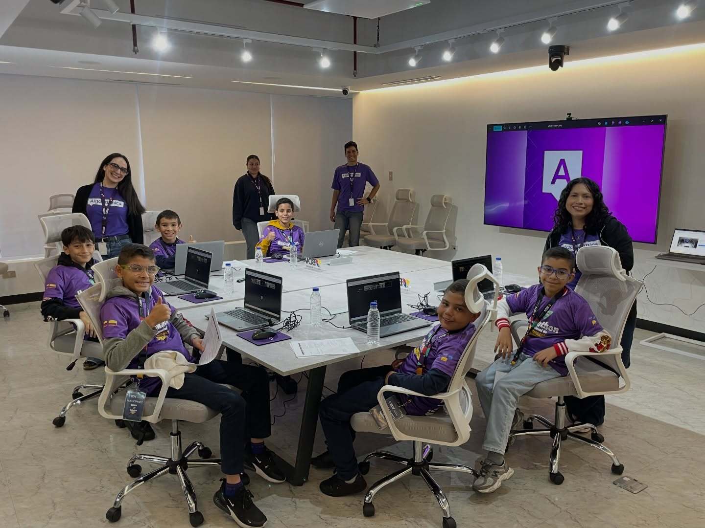 Pedro Malpartida's new Algorithmics center in downtown Caracas, Venezuela
