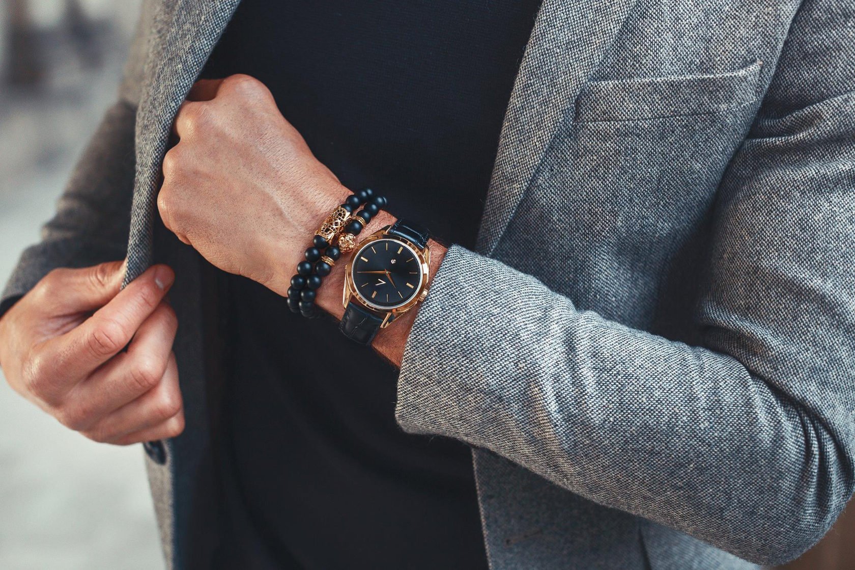 Мужские браслеты и часы