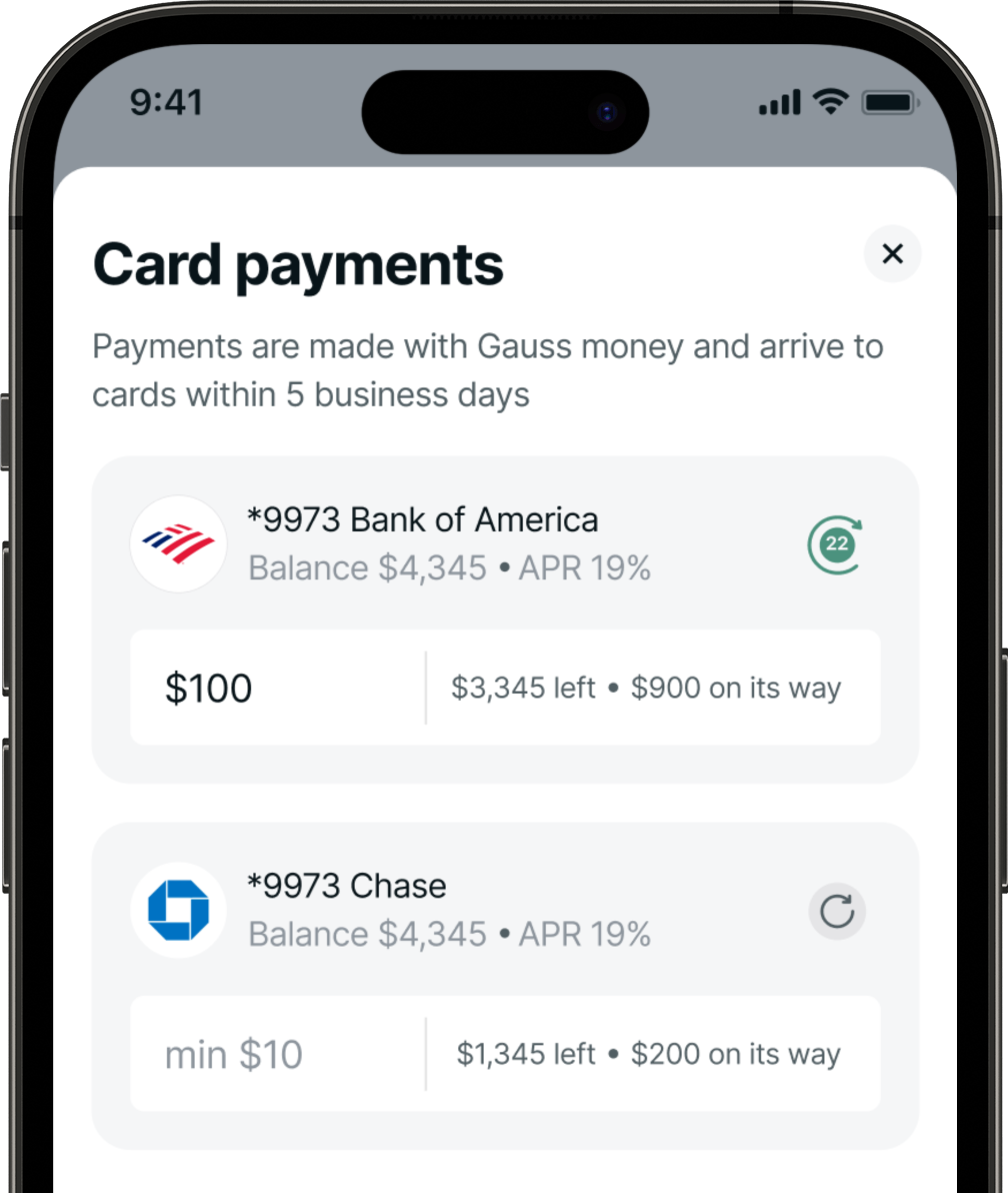 Gauss: Total Card Manager