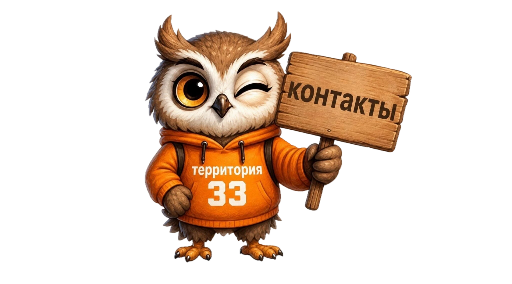 Символ Септик-Shop — сова Территория33