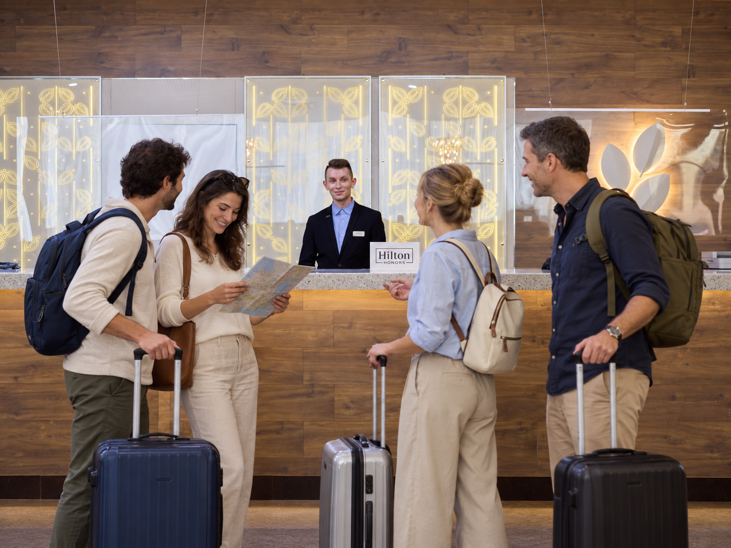 Туристическая группа в Hilton Garden Inn Kaluga