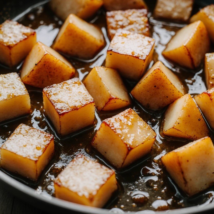 Блюдо: Карамелизированная груша