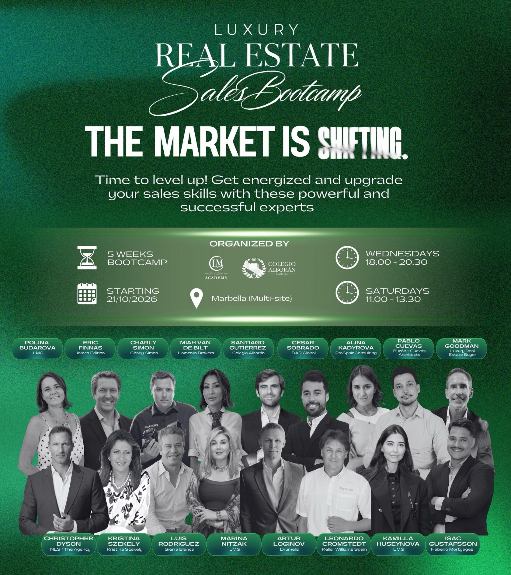 Luxury Real Estate Sales Bootcamp Marbella
