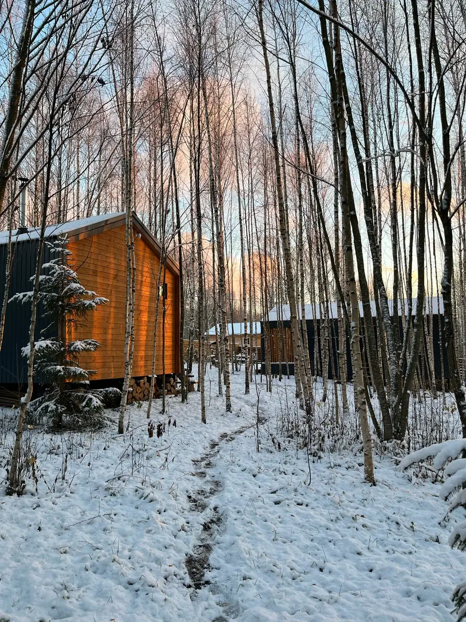 Барн снаружи