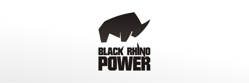 Логотип Black Rhino Power — черный носорог, воплощение мощи и проходимости!