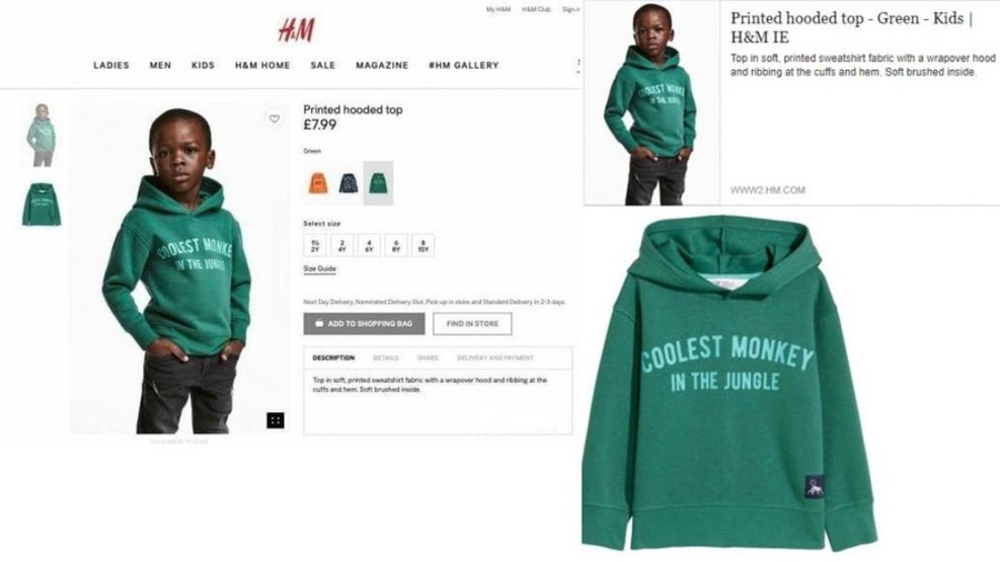 Цена нейминга для самой крутой обезьянки в джунглях H&M