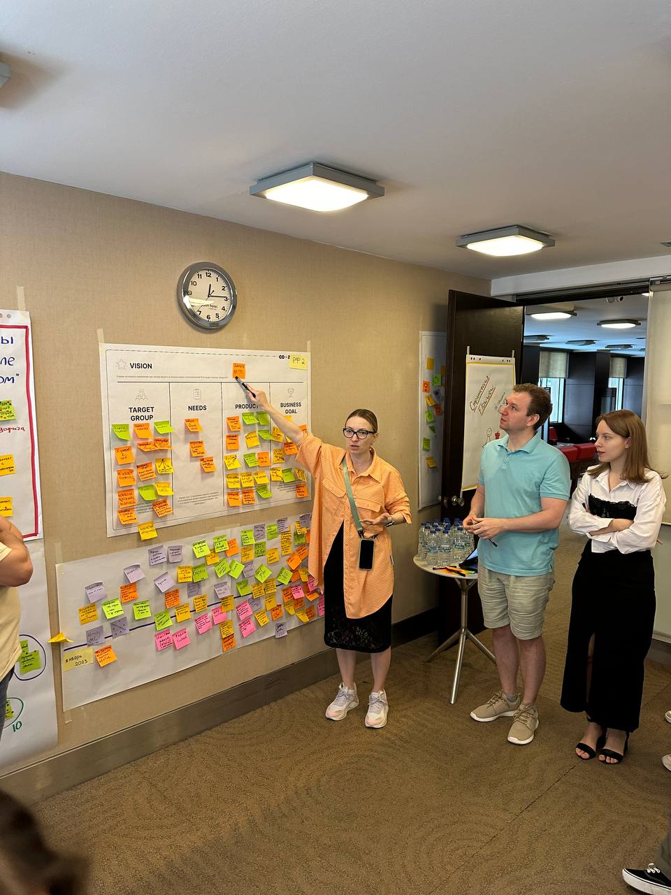 Team offsite: working in groups