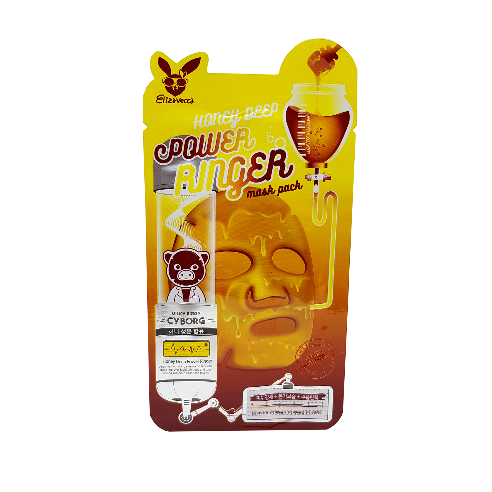 

Elizavecca Honey Deep Power Ringer mask pack, ELC025