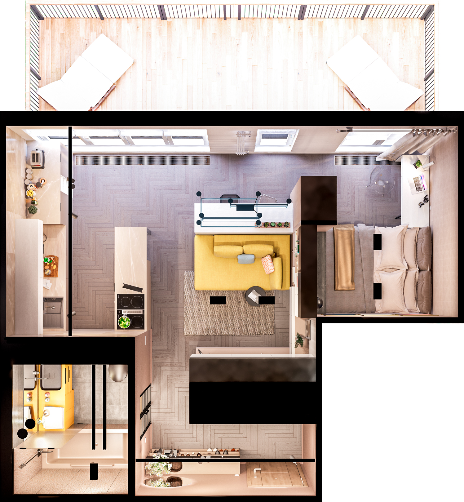 Особенности дизайна кухни-гостиной 18 кв. метров: 37 вариантов оформления планировки