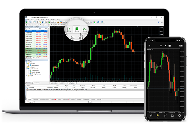 OctaFX web terminal desk