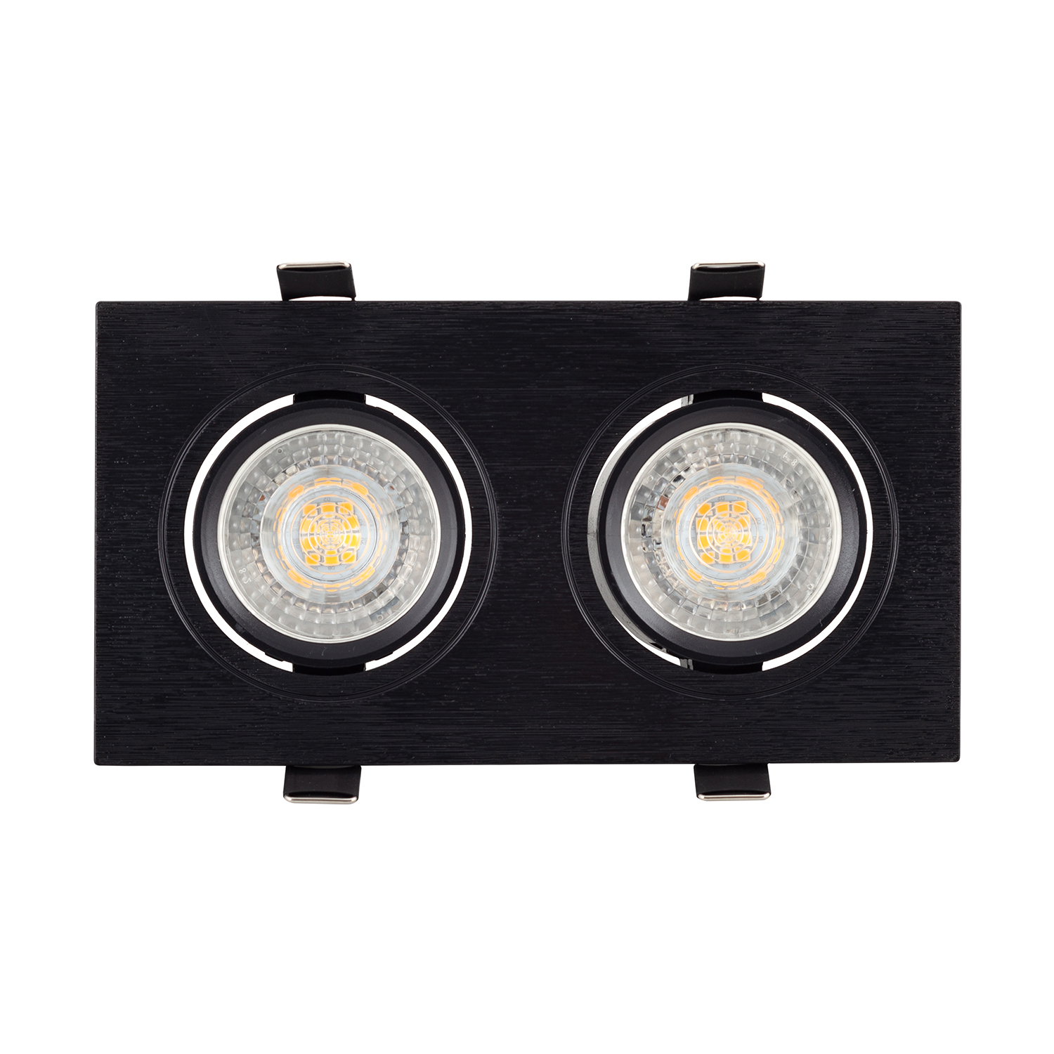 Встраиваемый светильник GU5.3 LED черный пластик Denkirs DK3022-BK DK3022-BK