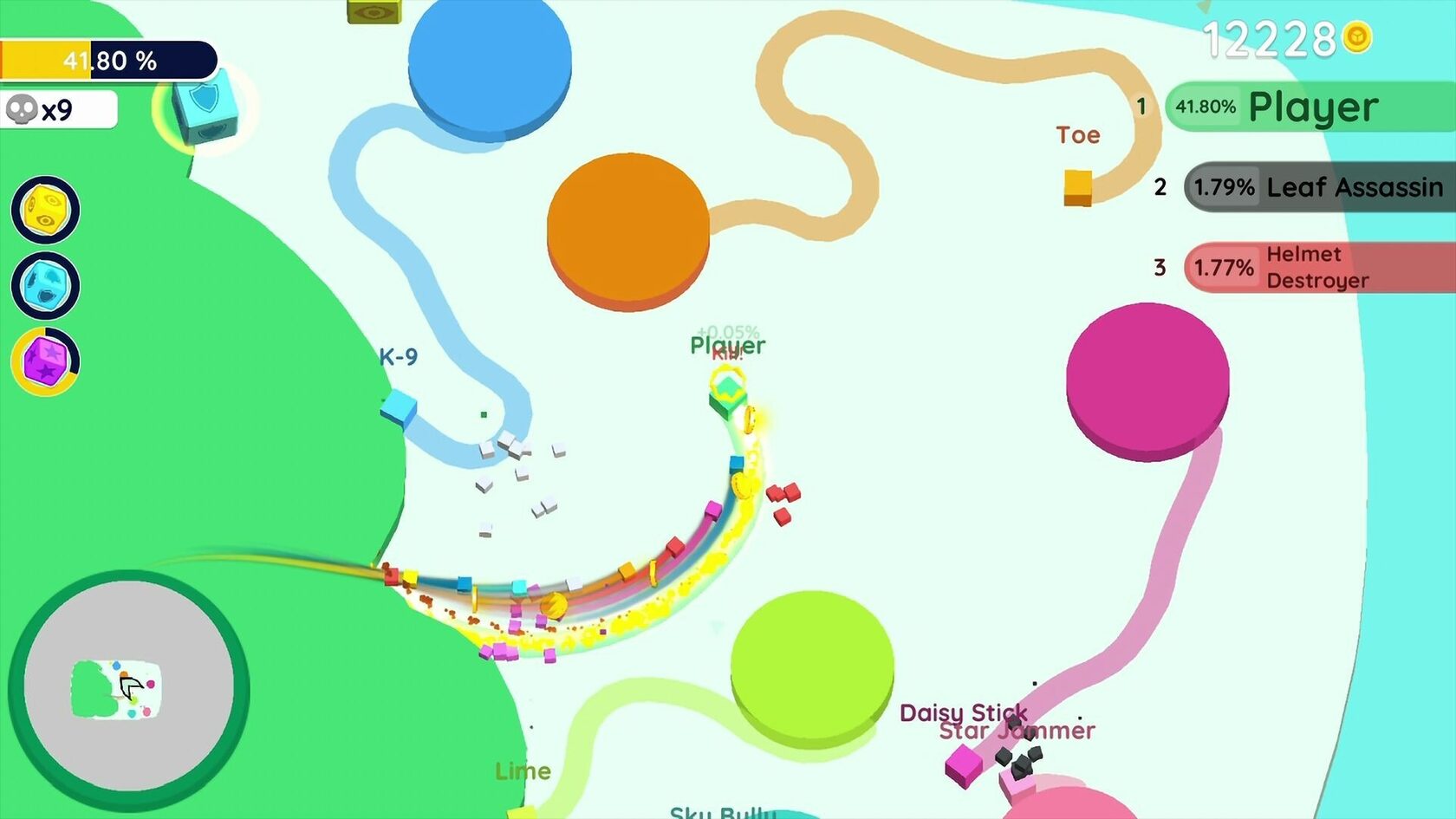 Game preview for Paper.io 2