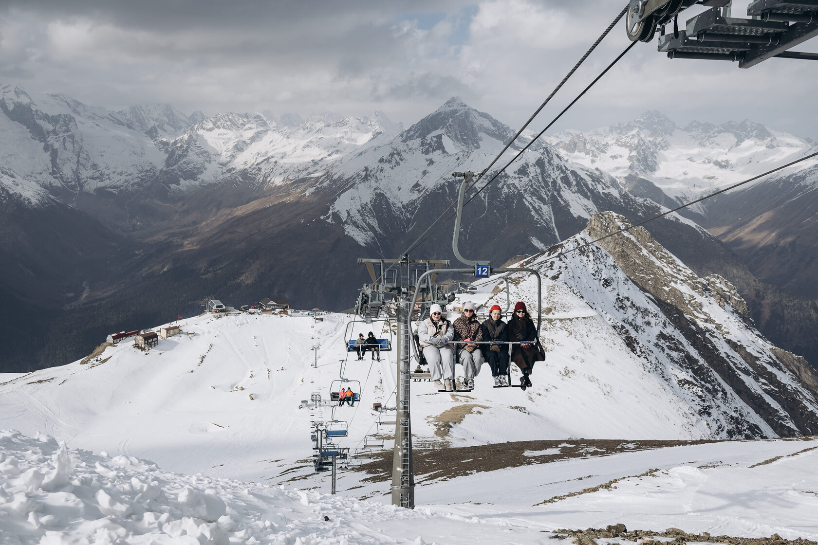 Домбай, канатная дорога — подарок для любителя гор