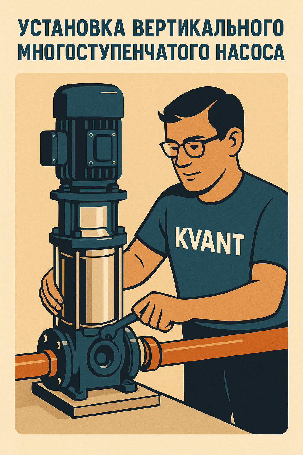 Установка насоса Kvant