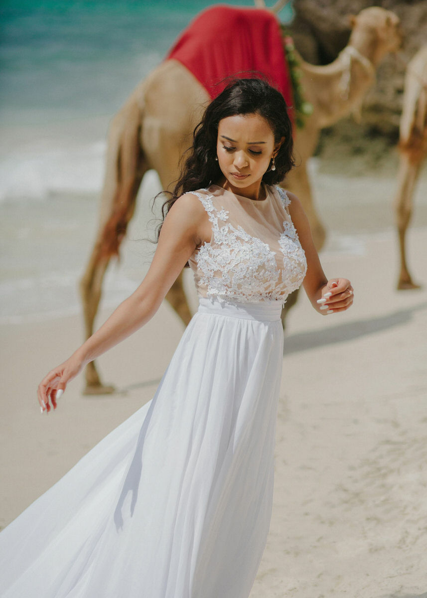 Romantic Kenya Beach Honeymoon Photography — Jafassam Studio - Diani beach Mombasa Malindi Watamu Lamu photo session best photographer Bride Groom Camels