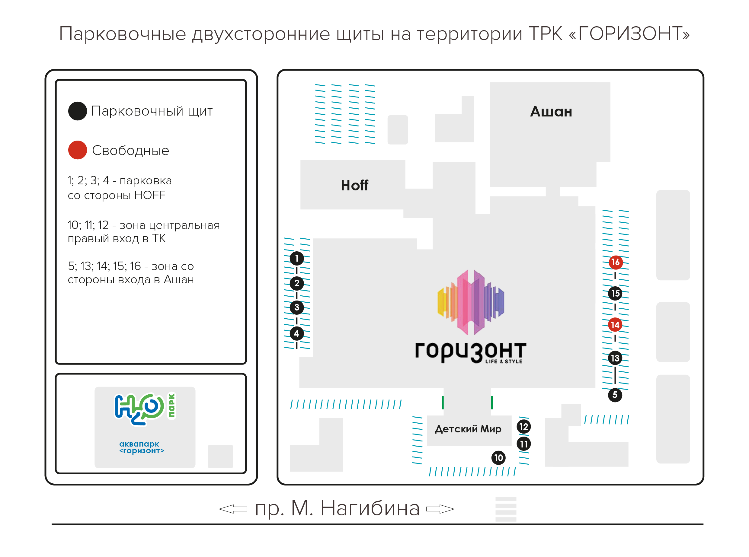 Трк горизонт схема