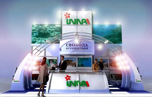 Стенд компании «Инна Тур»