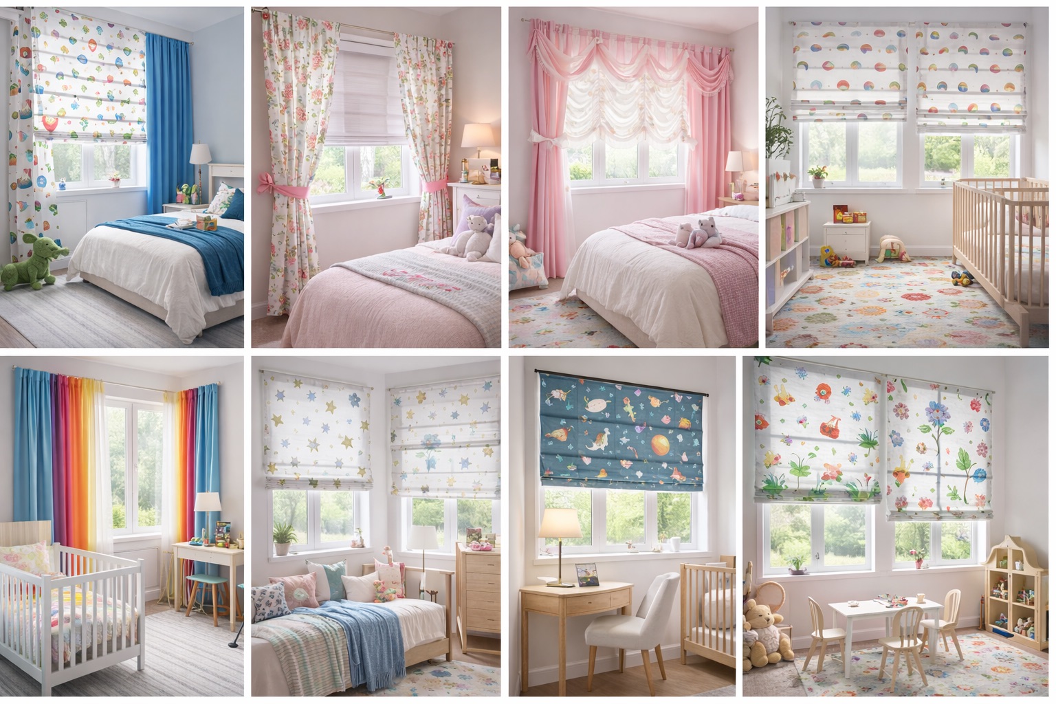 Шторы в детскую, проекты ASHTORY