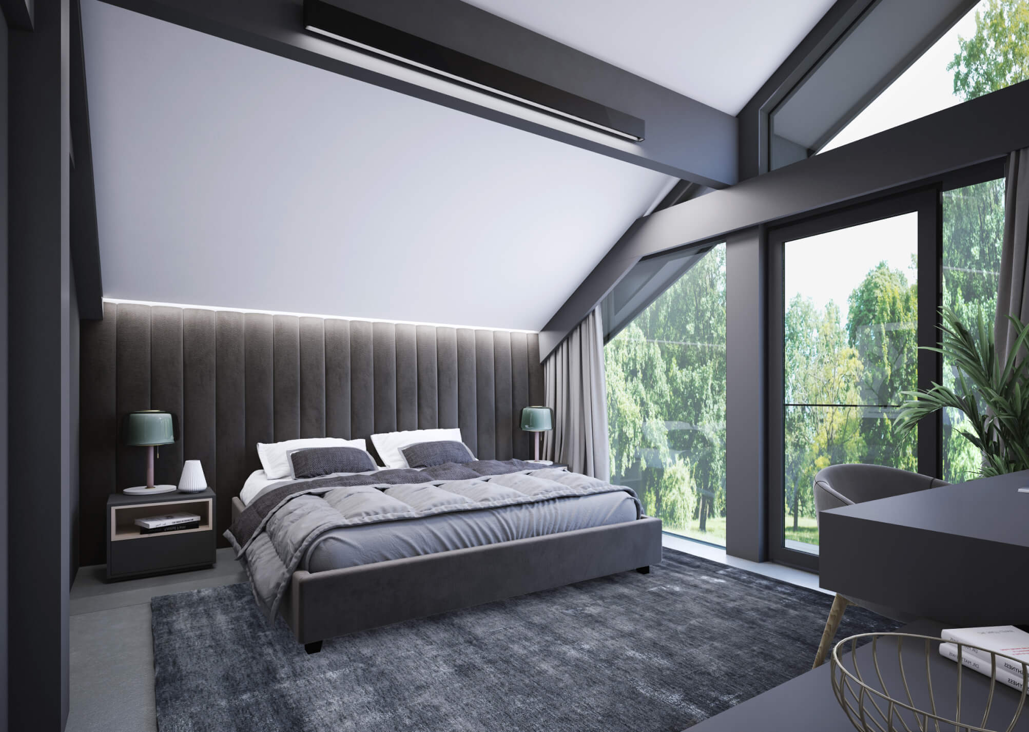Дизайн спальни мансардного типа: создание уютного пространства