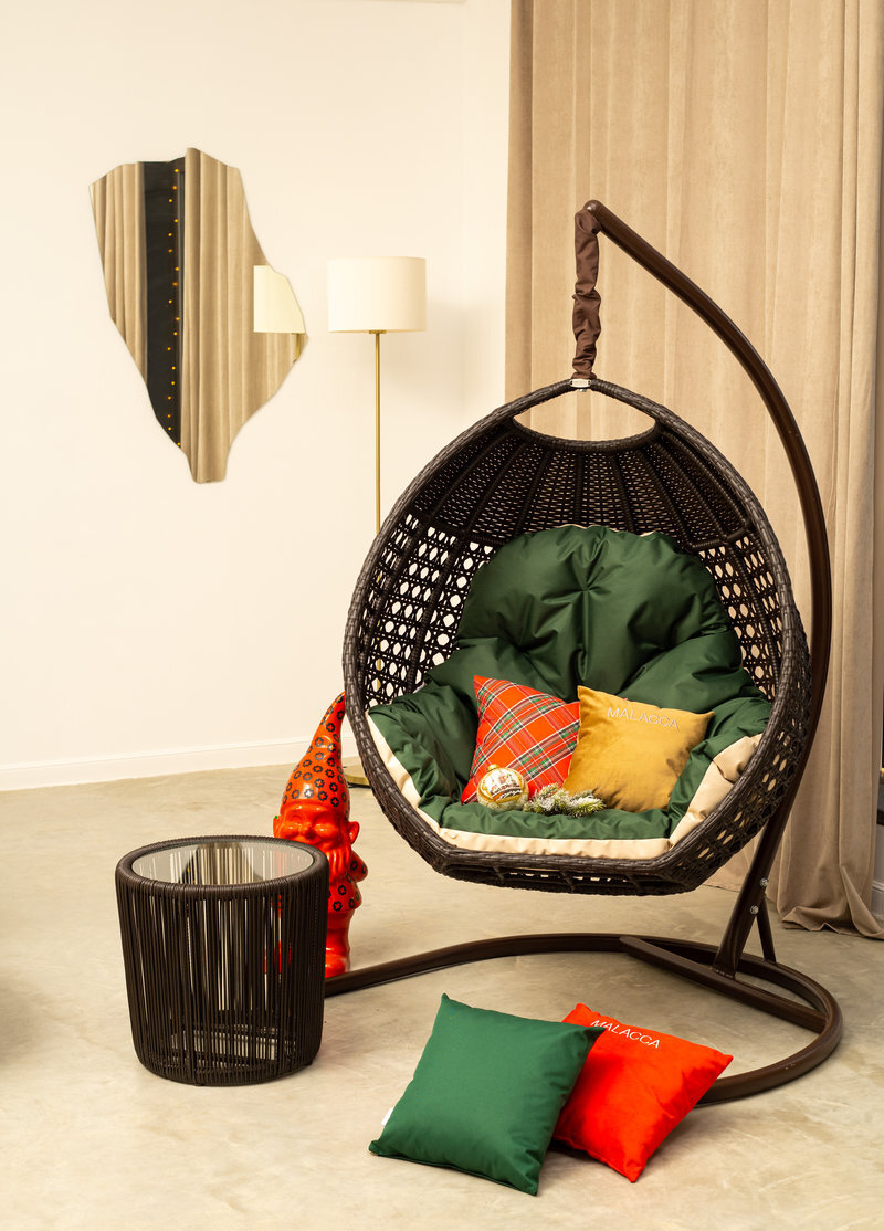 Подвесные кресла Авиано из искусственного ротанга