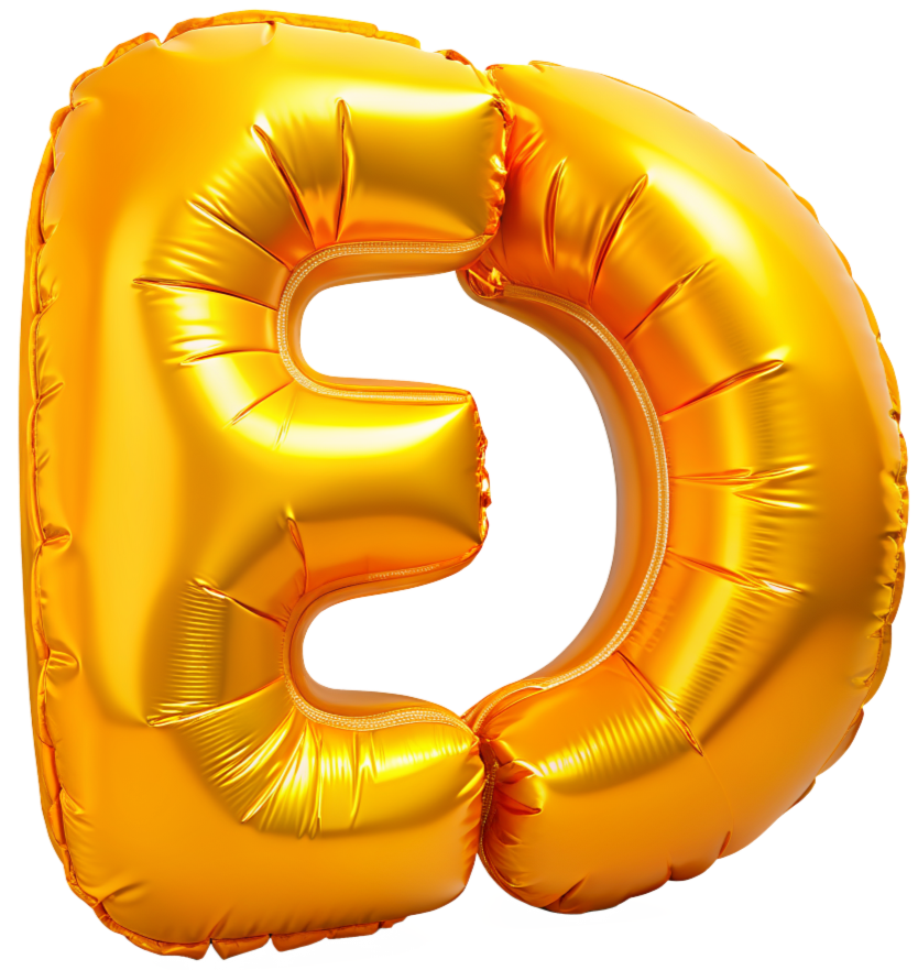 orange flying baloon