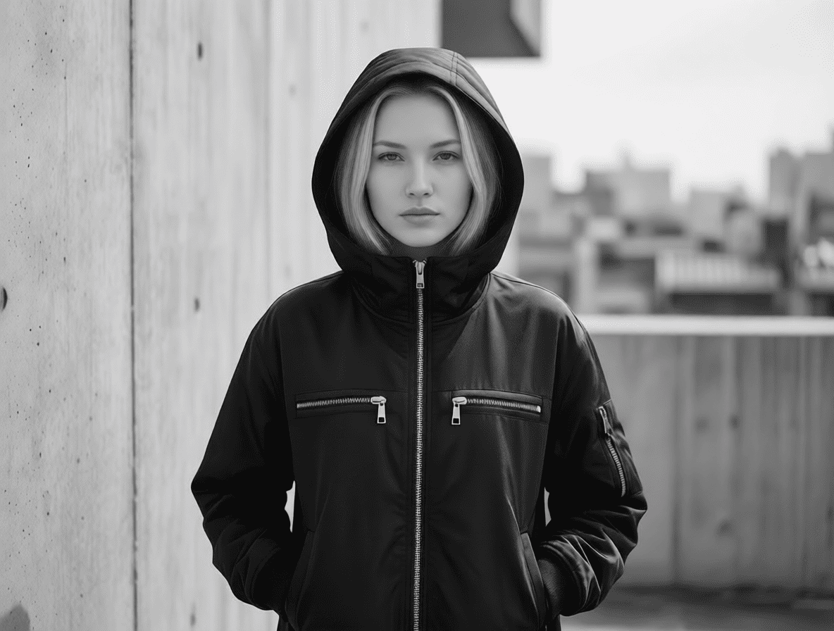 куртка с капюшоном худи