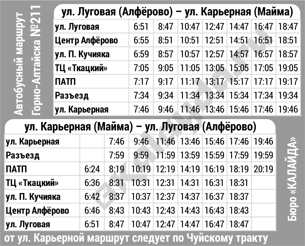 Пригородные автобусы Горно-Алтайска.