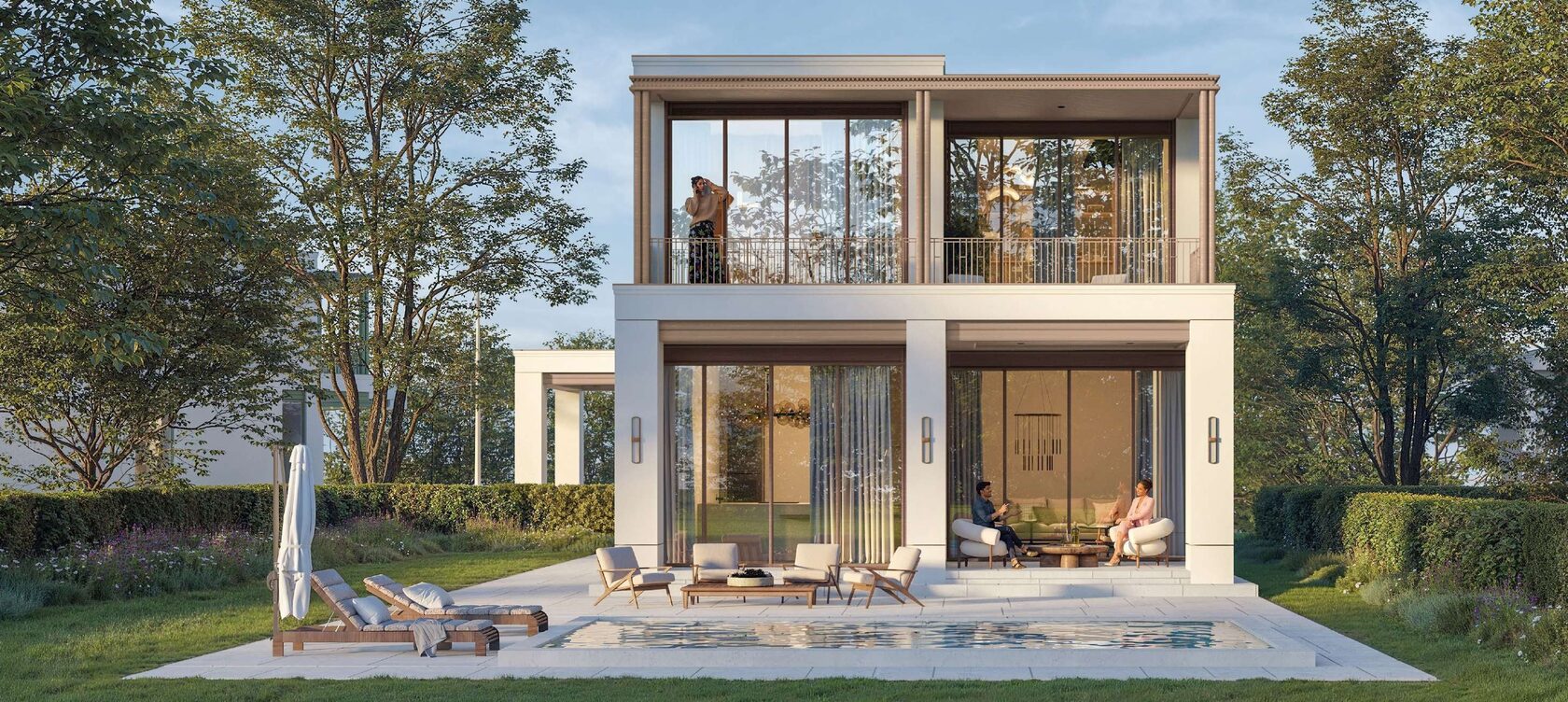 Вилла Spring в проекте Набережная Тбилиси (Tbilisi Waterfront) — визуализация проекта.Вилла Spring в проекте Набережная Тбилиси (Tbilisi Waterfront) — визуализация проекта.