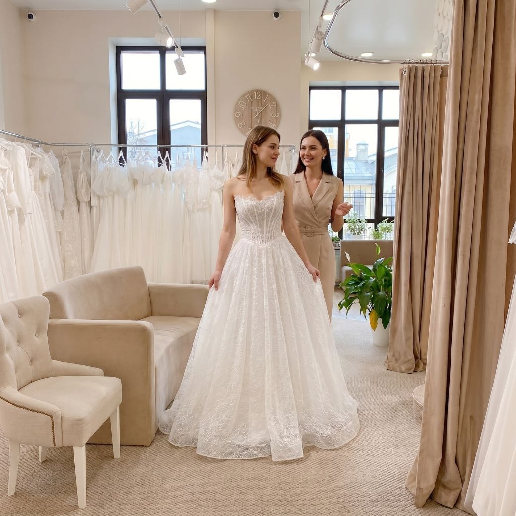 Запишись на примерку в салон PRIMA BRIDAL сегодня! 
