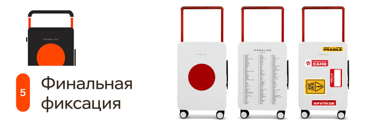 Стикеры на чемодан