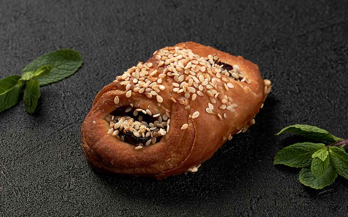 мини пирожок с вишней