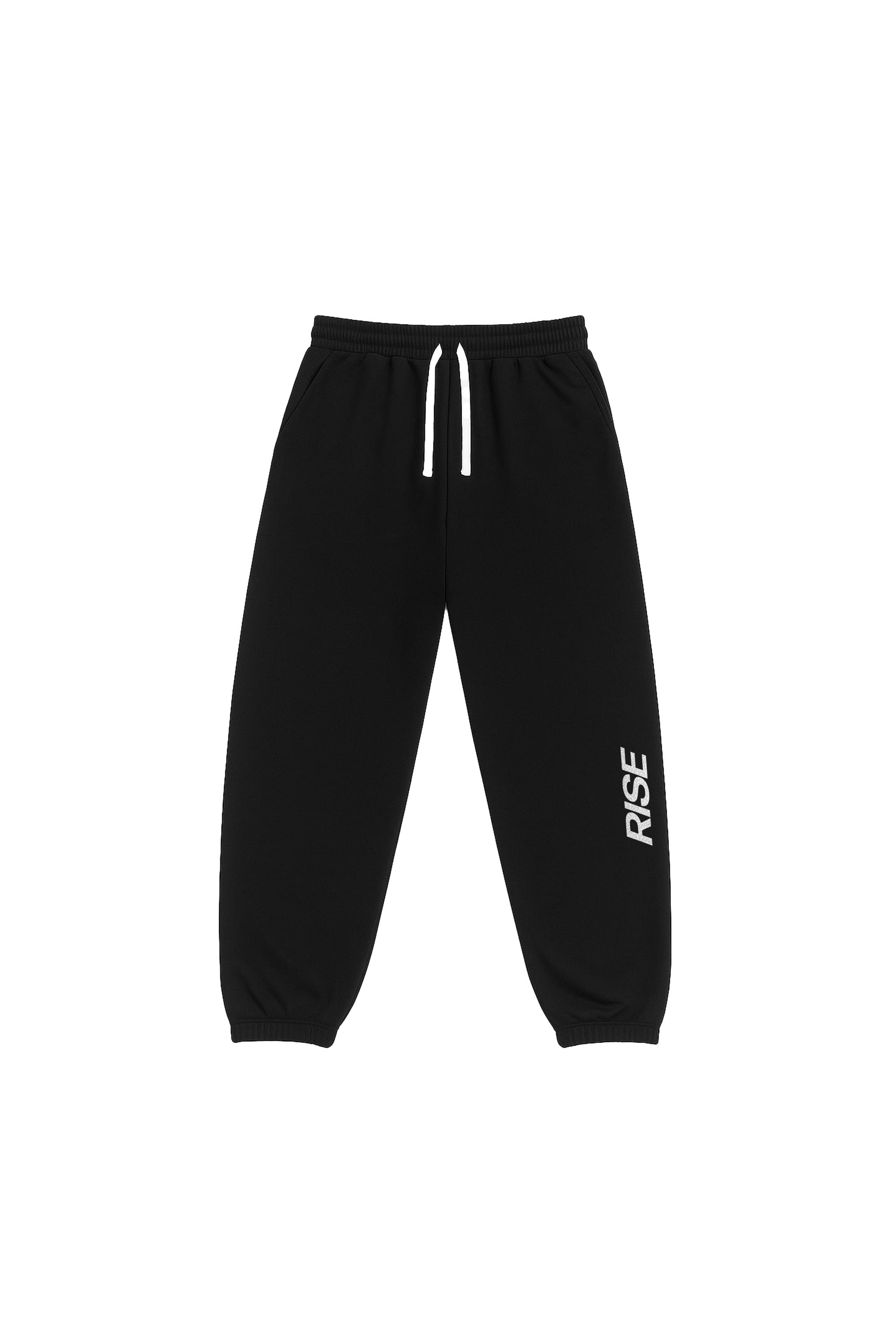 Черные спортивные штаны Rise мужские тренировочные