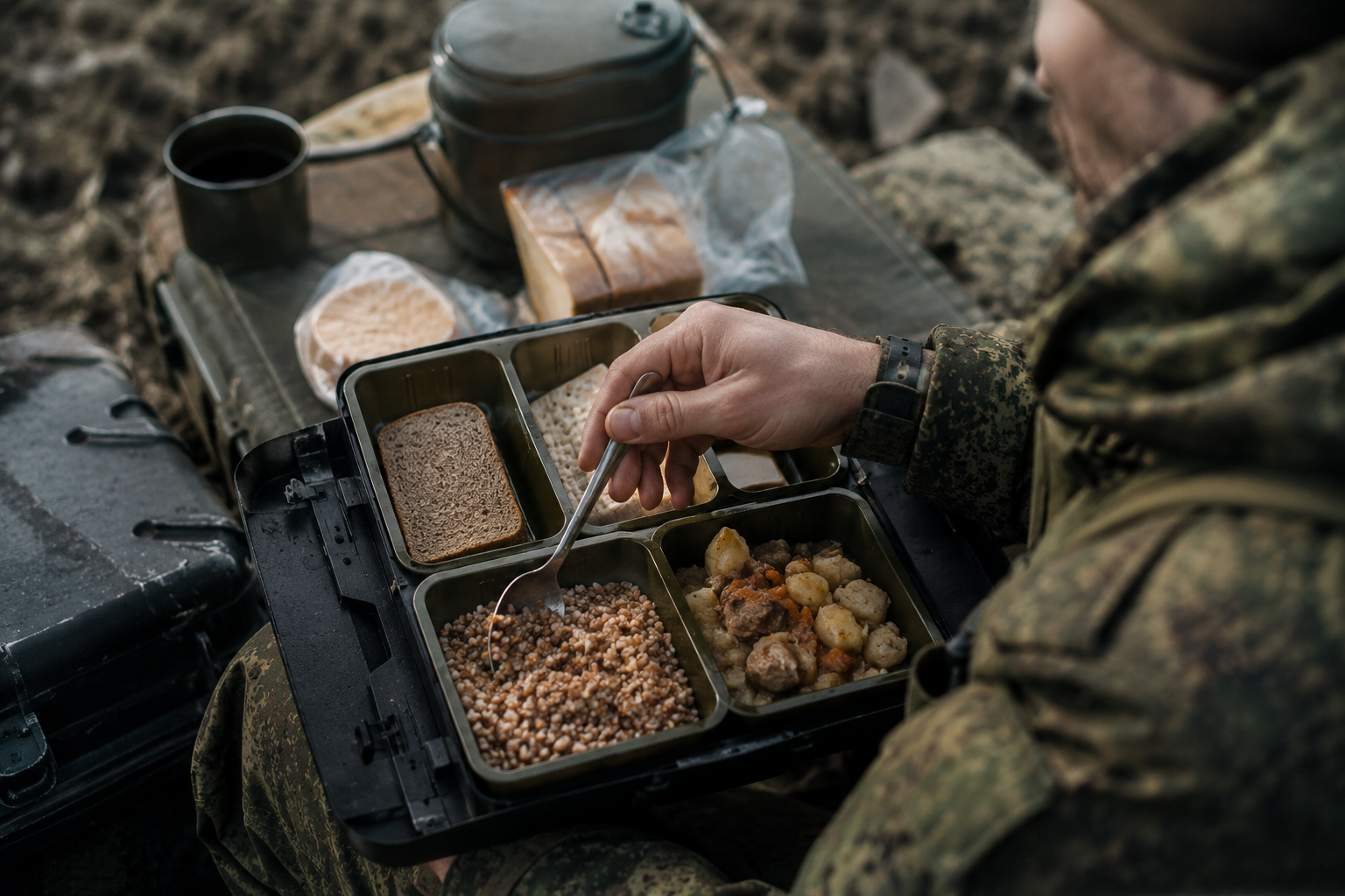 Питание на СВО - как организовано продовольственное обеспечение бойцов, чем кормят на передовой