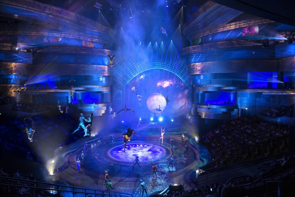 шоу La Perle в дубае