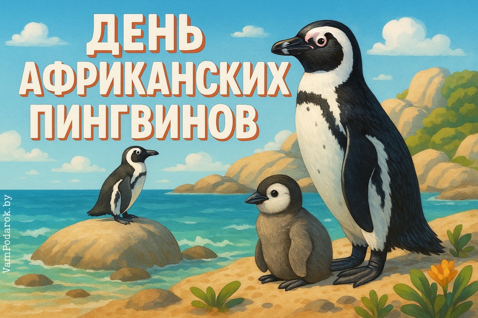Международный день африканских пингвинов