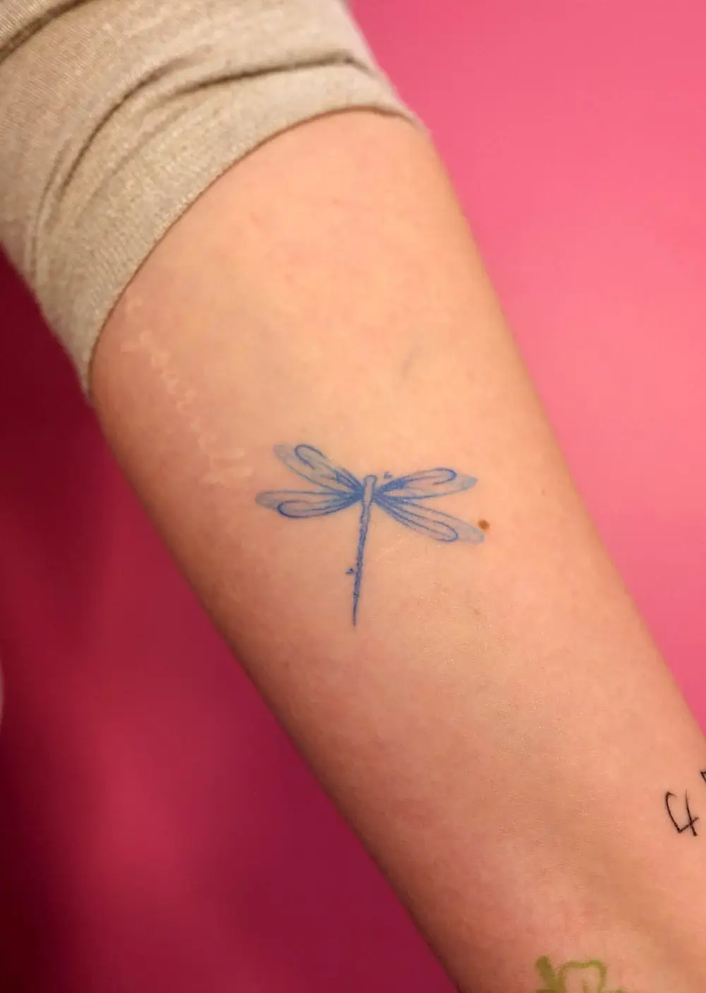 Зажившая мини-тату VivoTattoo — пример 6