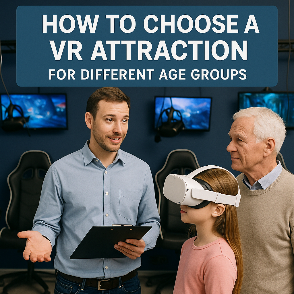 Как выбрать VR-аттракцион для разных возрастных групп
