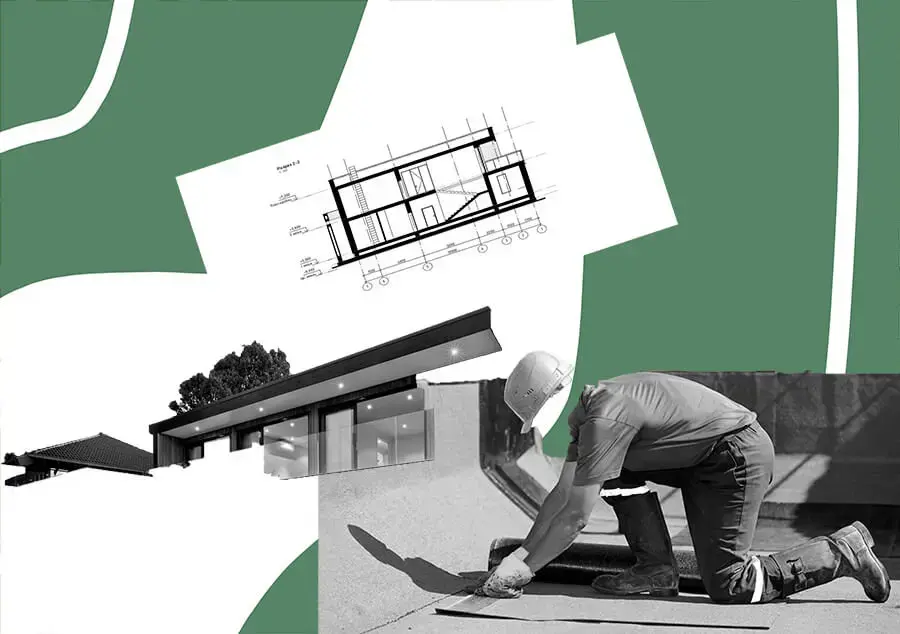 плоская кровля