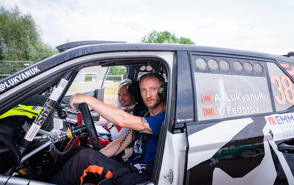 Алексей Лукьянюк и Ярослав Федоров, Skoda Fabia Rally2 evo, ралли Эстония 2021