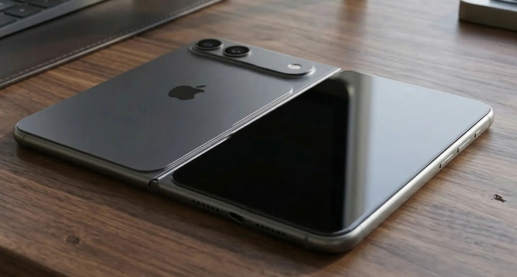 Складной iPhone — изображение из исходной статьи