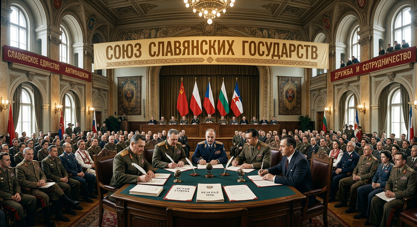 Союз Славянских Государств: тайный проект Сталина, который так и не состоялся