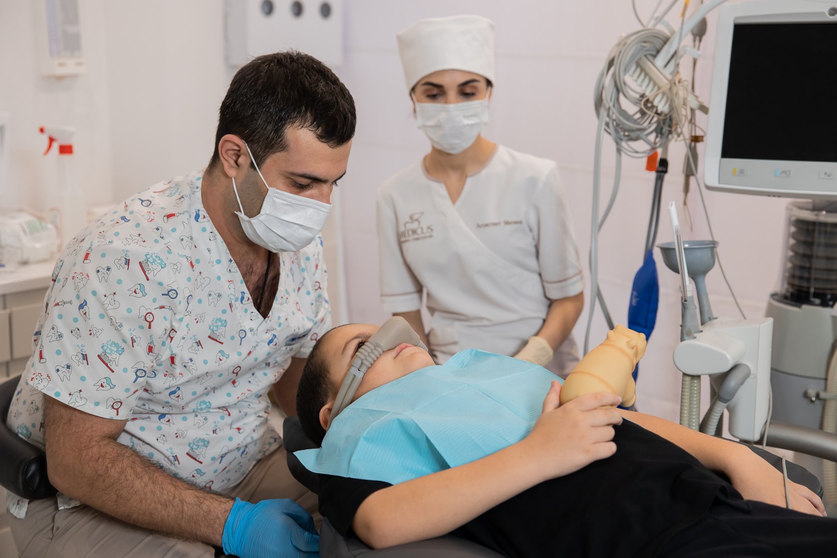Фотография приёма из архива MEDICUS