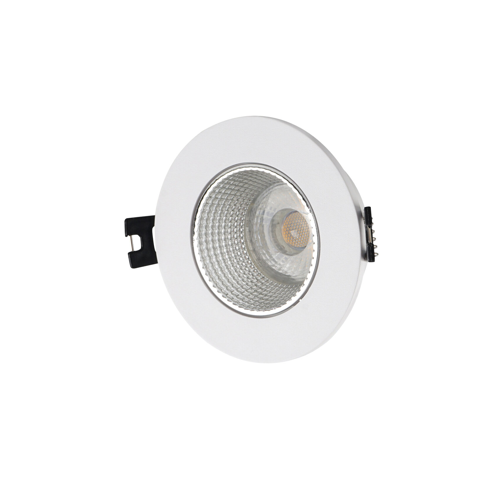 Встраиваемый светильник GU5.3 LED белый/хром пластик Denkirs DK3061-WH+CH DK3061-WH+CH