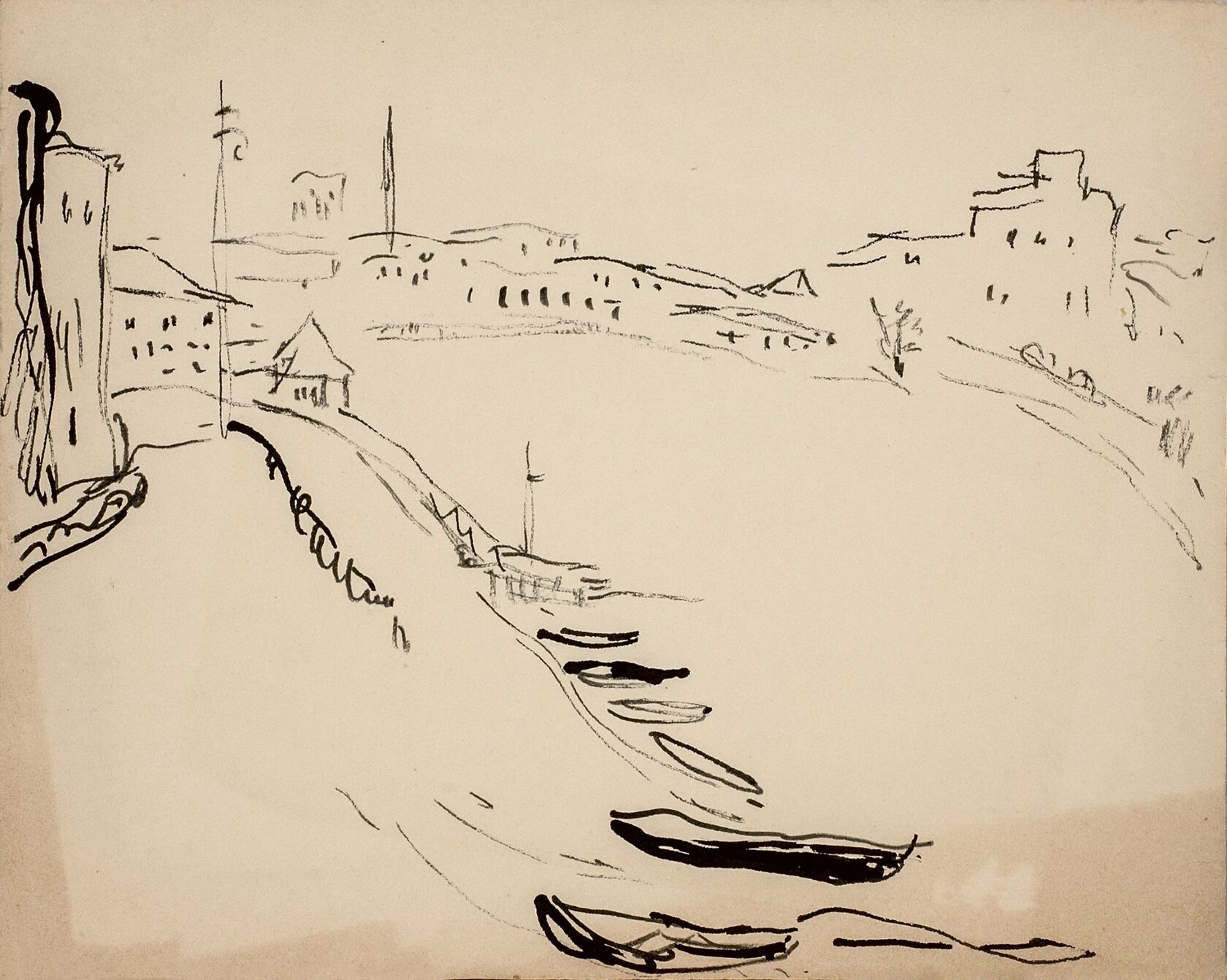  На Москве-реке. 1931–1932